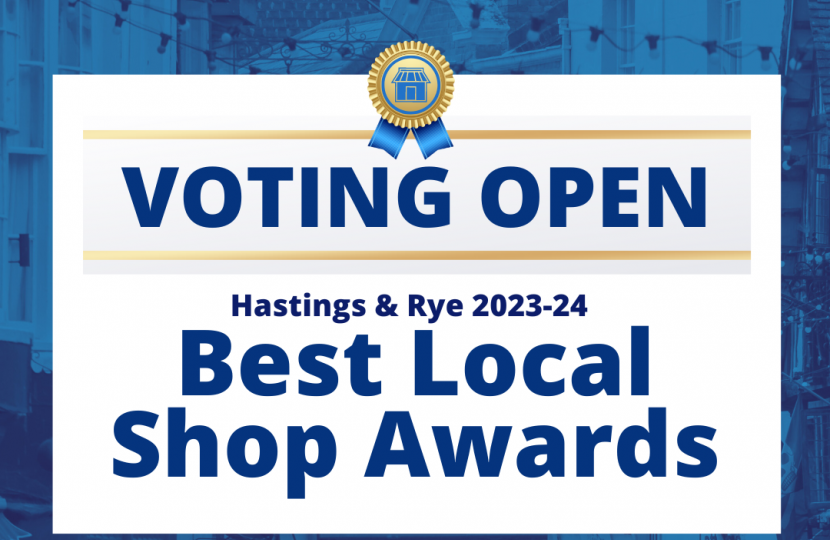 Give your favourite independent business in Hastings & Rye